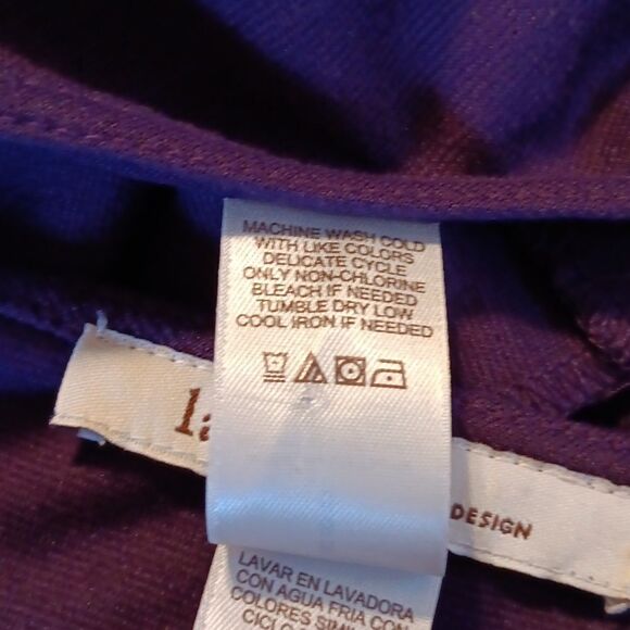 Laundry by Design Purple Knit Dress - Picture 11 of 12